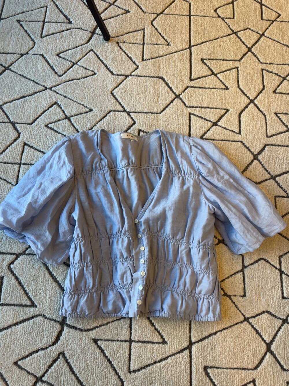 Frame button-down blouse